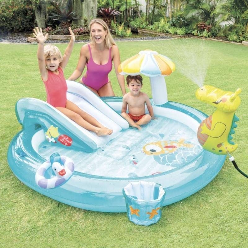 Petite piscine gonflable Alligator Intex 57165