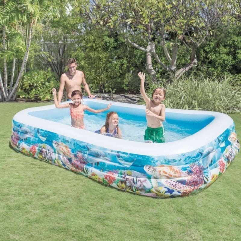 Petite piscine gonflable Sea Life intex - 58485NP