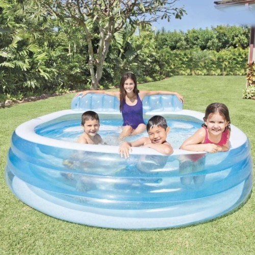 Petite Piscine gonflable Aqua Lounge Intex 57190