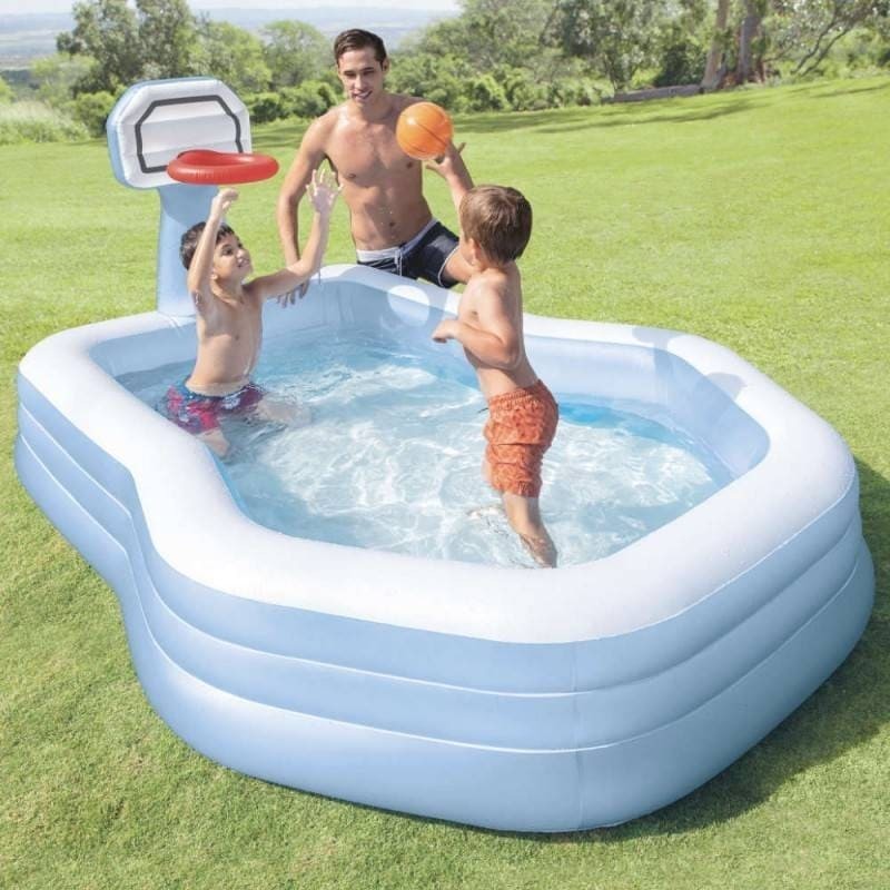 Piscine Gonflable Intex 57183NP avec panier de Basket