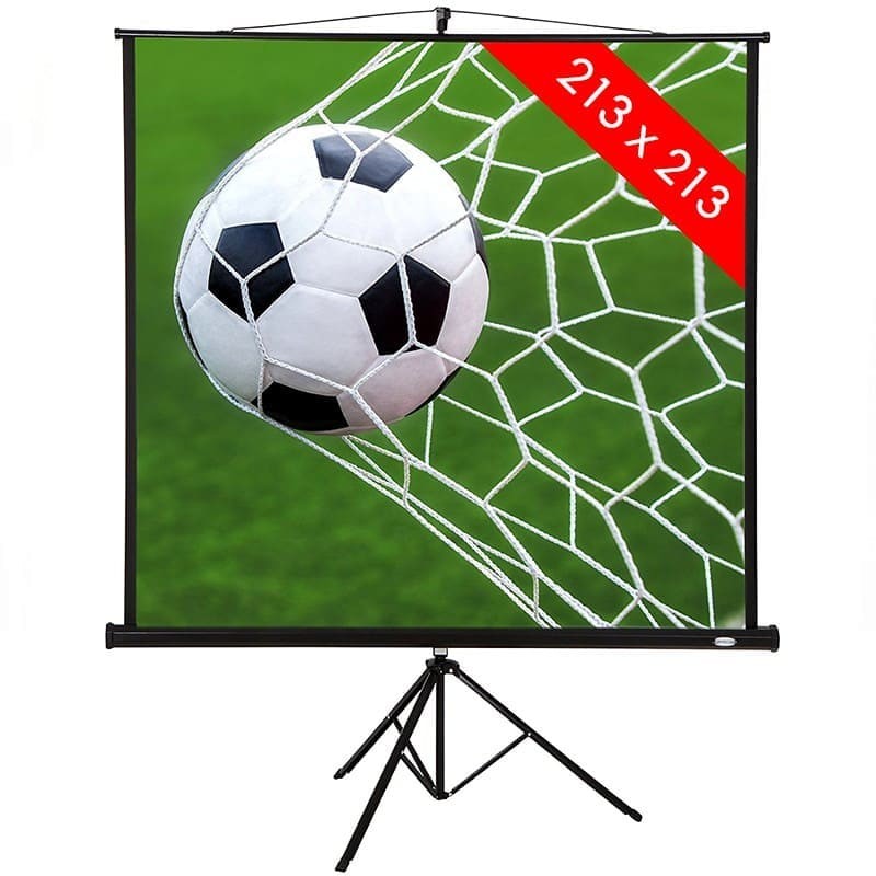 Ecran de projection sur trépied 213x213cm Tunisie