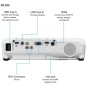 Vue arrière détaillée du projecteur EPSON EB-W06 pour installation facile Vue arrière détaillée du projecteur EPSON EB-W06 pour installation facile