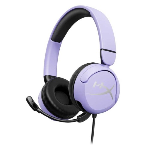 Casque HyperX Cloud Mini Lavande vue de face
