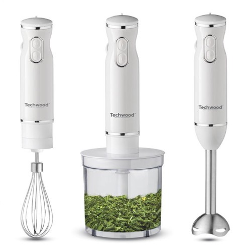 Mixeur Plongeur 3 EN 1 Blanc TECHWOOD TMS-9600 prix Tunisie