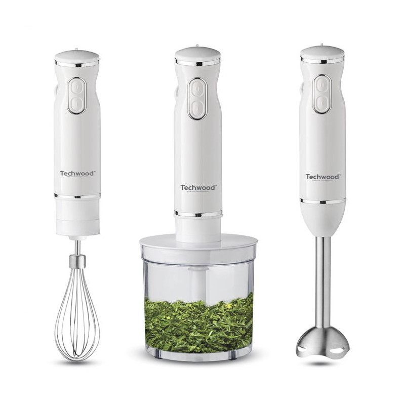 Mixeur Plongeur 3 EN 1 Blanc TECHWOOD TMS-9600 prix Tunisie