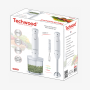 Mixeur plongeur 3 en 1 TECHWOOD TMS-9600 blanc avec accessoires inclus