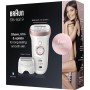 Braun Silk-épil Série 9 SES9-720, avec technologies avancées et accessoires inclus.