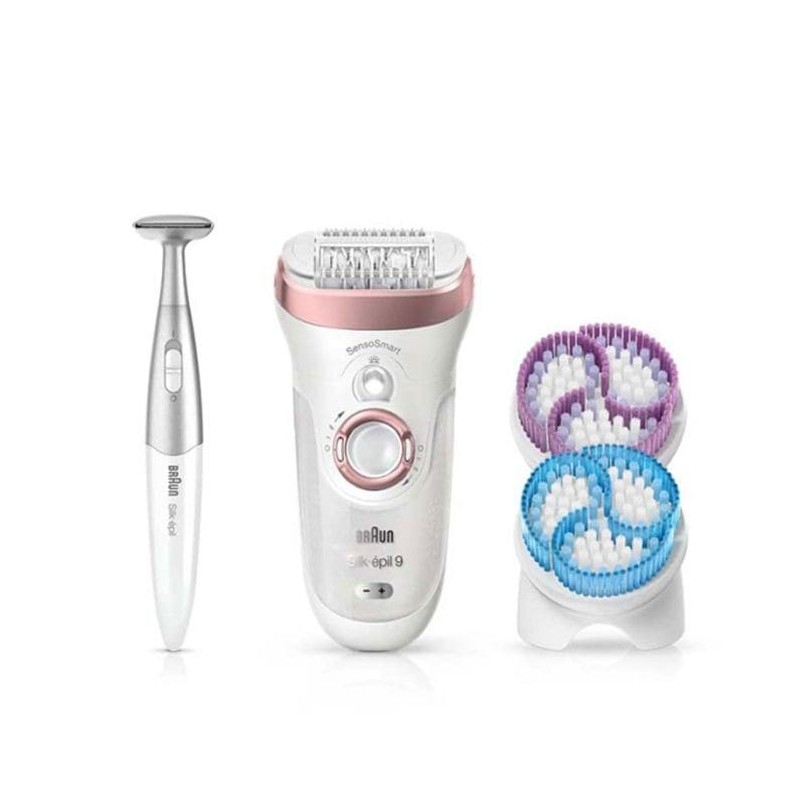 Épilateur BRAUN SES9-980 série 9 wet & dry Blanc Tunisie