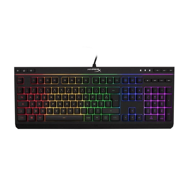 Clavier Gamer Filaire HYPERX Alloy Core RGB AZERTY - Noir