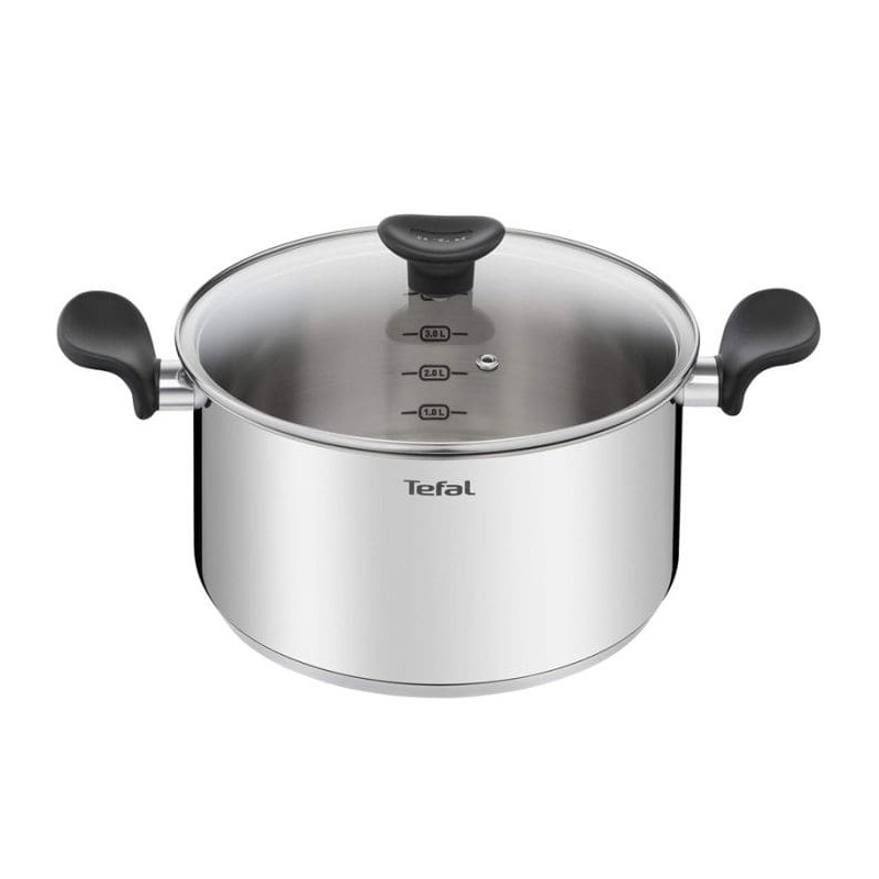 FAITOU TEFAL AVEC COUVERCLE INOX E3084604  Prix Tunisie