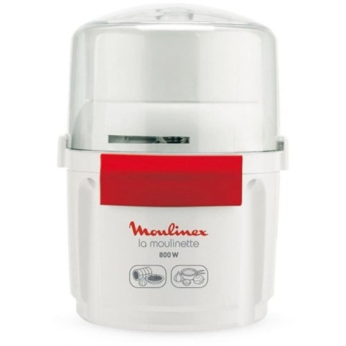 Moulinette Moulinex 800W - 200Gr - Blanche AD5601EG