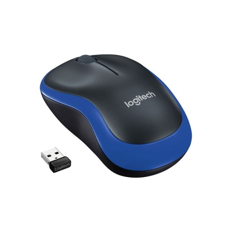 SOURIS LOGITECH SANS FIL M185 BLUE