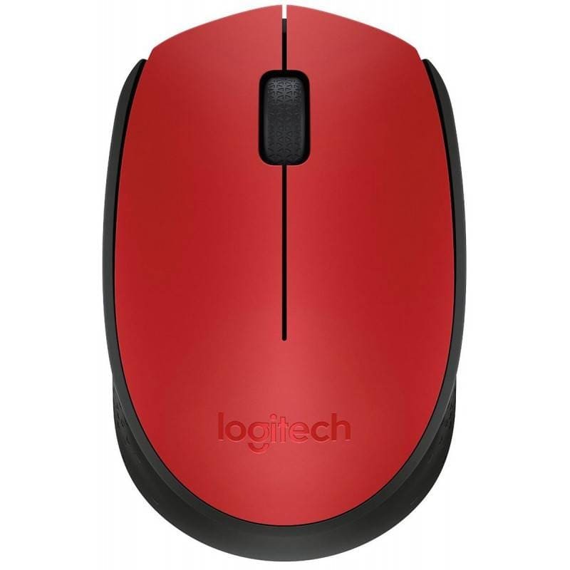 Souris Sans Fil Logitech M171 - Rouge