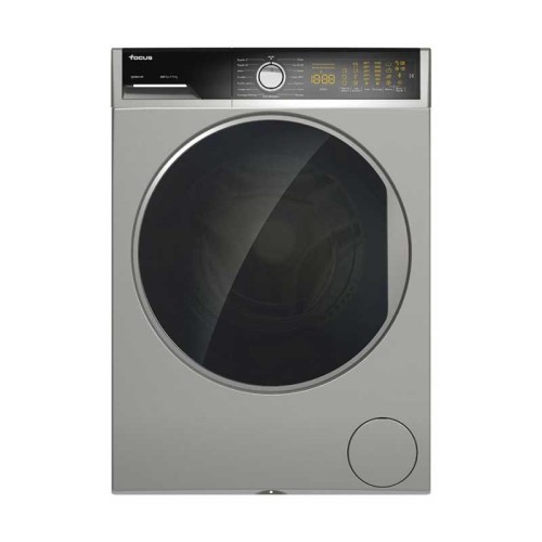 Lave-linge FOCUS QUADRA 1400T - Vue avant silver