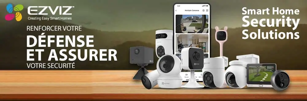appareils domestiques intelligents EZVIZ Maison intelligente