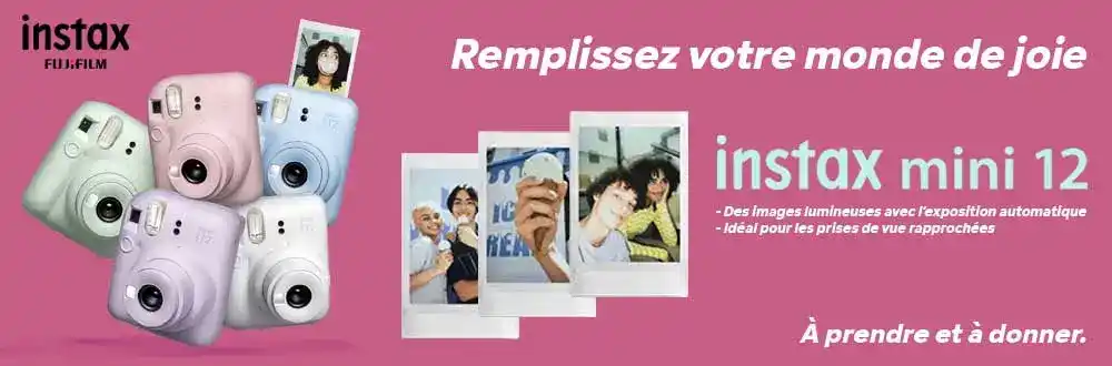 Appareil photo instantané Fujifilm Instax Mini 12 Appareil photo instantané Fujifilm Instax Mini 12