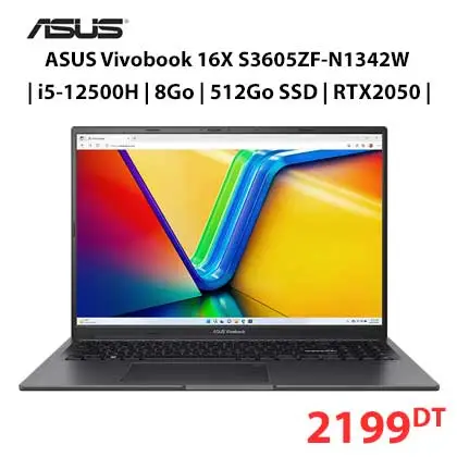 PC Portable ASUS Vivobook 16X S3605ZF PC Portable ASUS Vivobook 16X S3605ZF